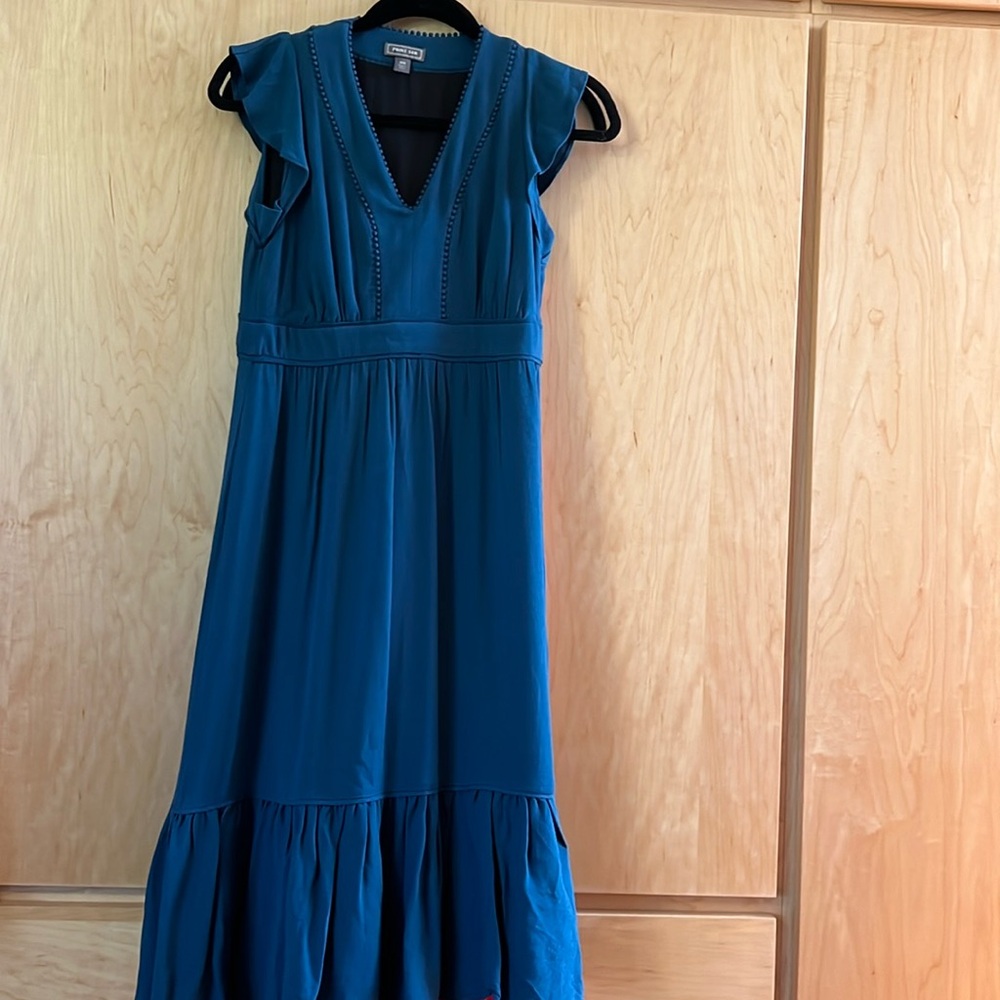Blue Midi J Crew